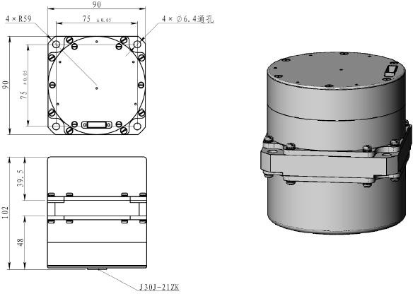 imu30 光纤陀螺捷联惯组